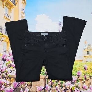 Wit & Wisdom Black Flare Jeans Size 4